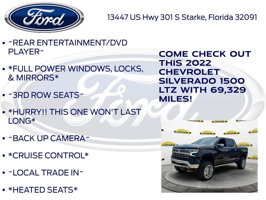 2022 Chevrolet Silverado 1500 LTZ