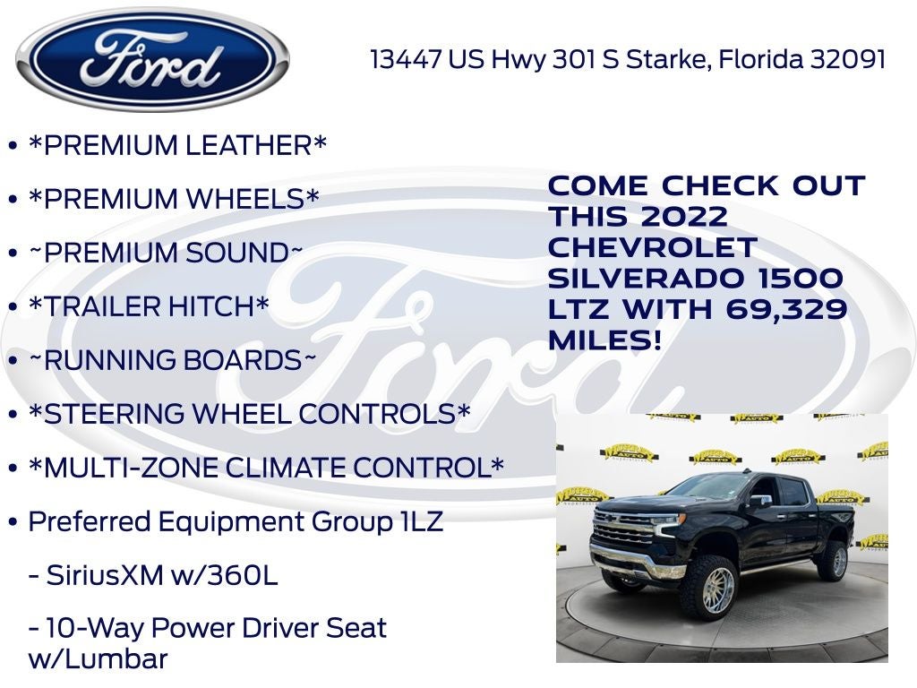 2022 Chevrolet Silverado 1500 LTZ