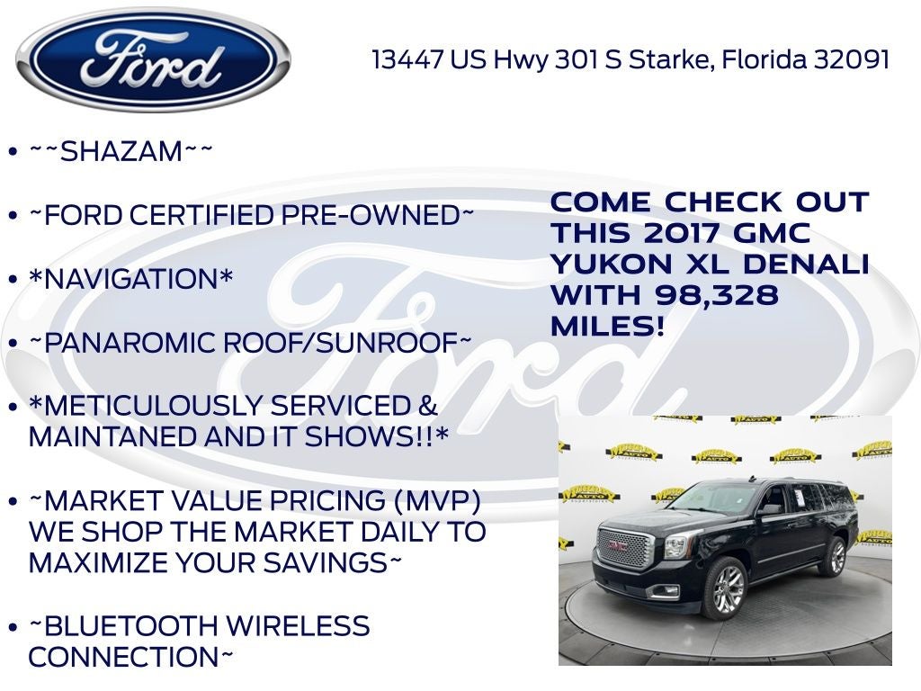 2017 GMC Yukon XL Denali