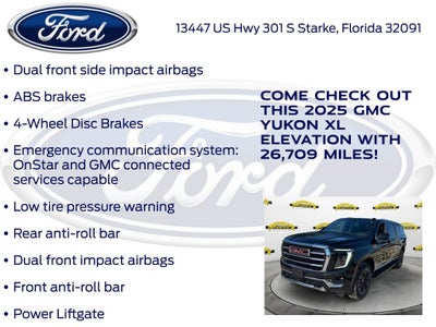 2025 GMC Yukon XL Elevation