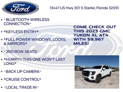 2023 GMC Yukon XL AT4