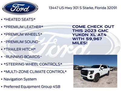 2023 GMC Yukon XL AT4