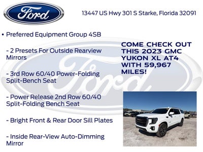 2023 GMC Yukon XL AT4