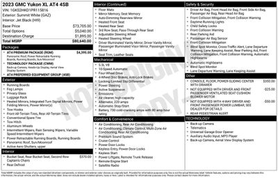 2023 GMC Yukon XL AT4