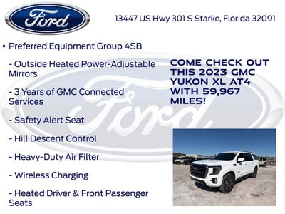 2023 GMC Yukon XL AT4