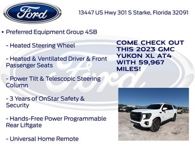 2023 GMC Yukon XL AT4