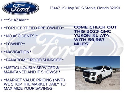 2023 GMC Yukon XL AT4