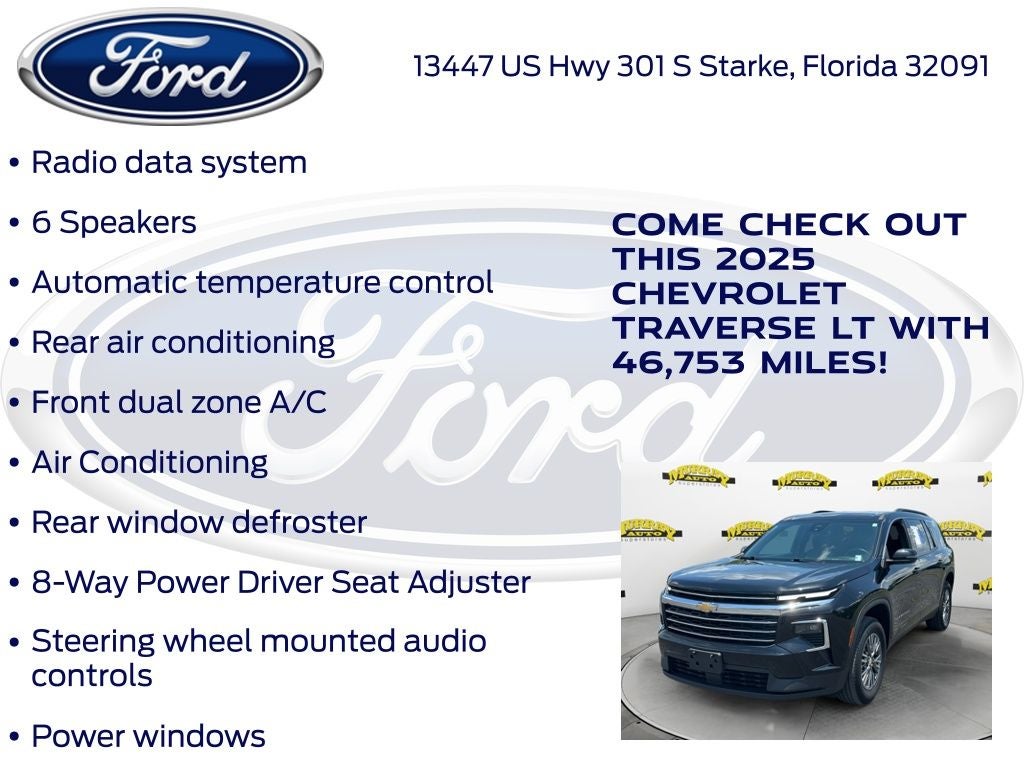 2025 Chevrolet Traverse LT 1LT