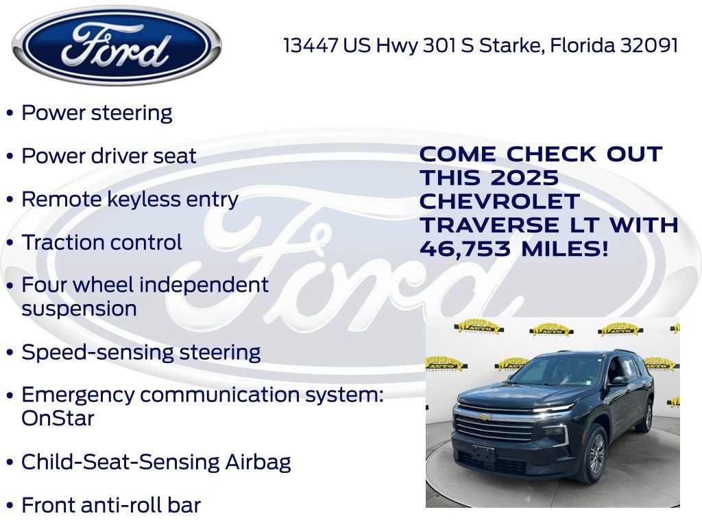 2025 Chevrolet Traverse LT 1LT