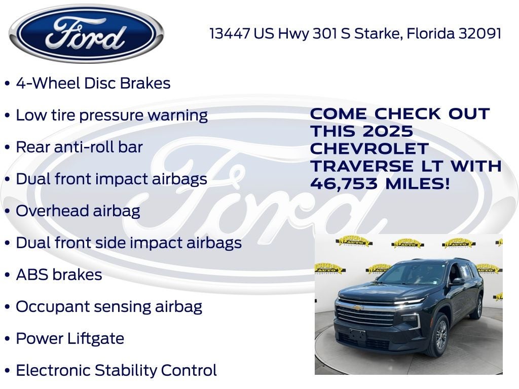 2025 Chevrolet Traverse LT 1LT