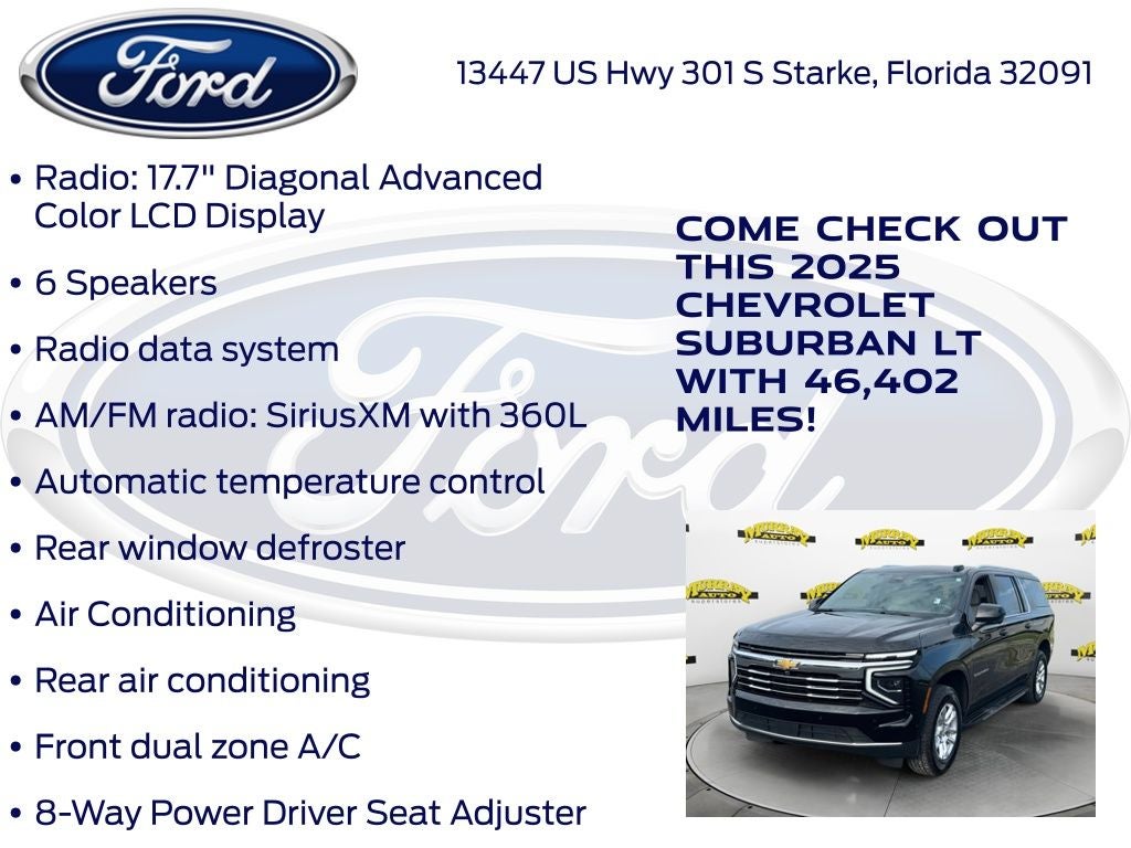 2025 Chevrolet Suburban LT