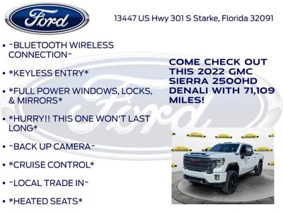 2022 GMC Sierra 2500HD Denali