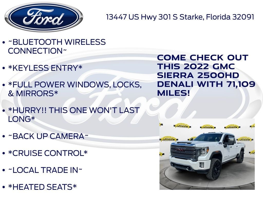 2022 GMC Sierra 2500HD Denali