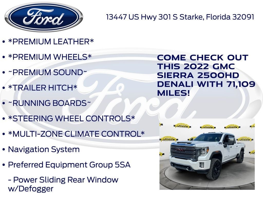 2022 GMC Sierra 2500HD Denali