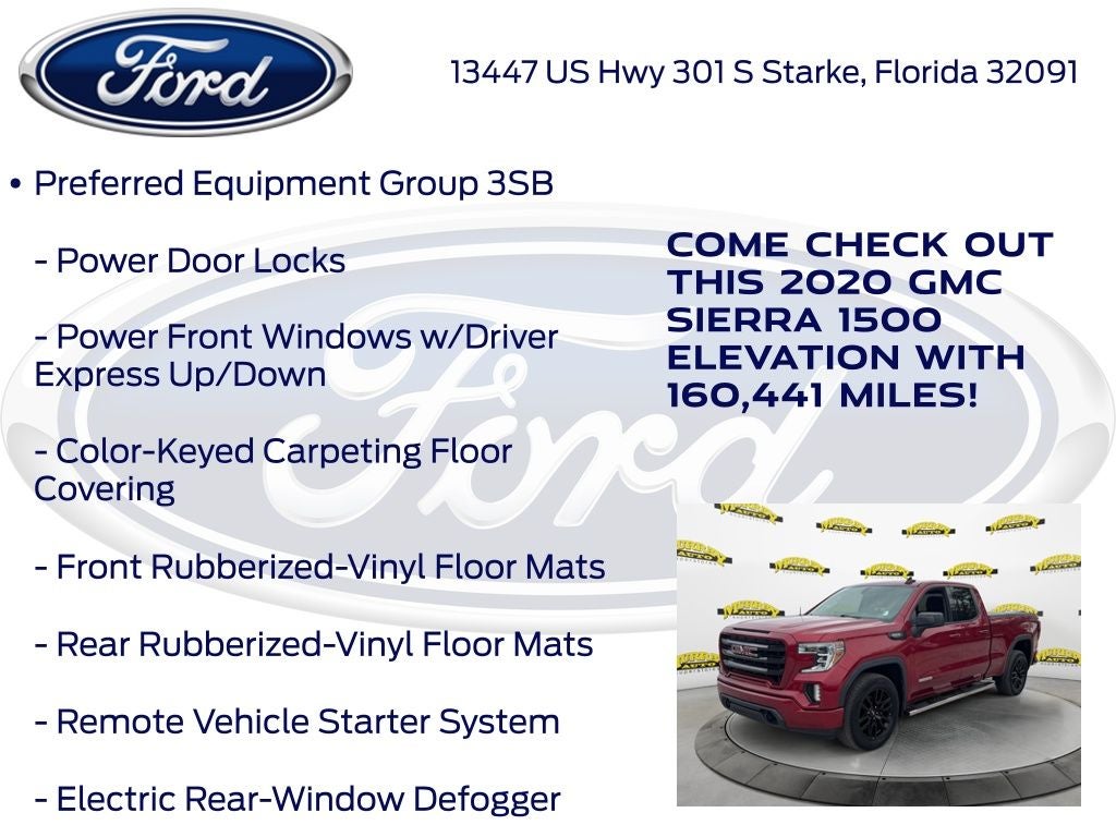 2020 GMC Sierra 1500 Elevation