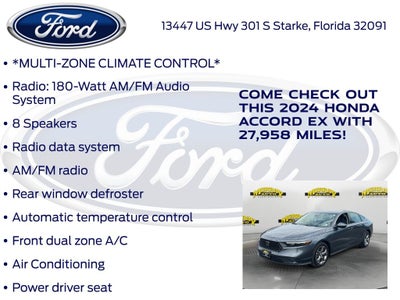 2024 Honda Accord EX
