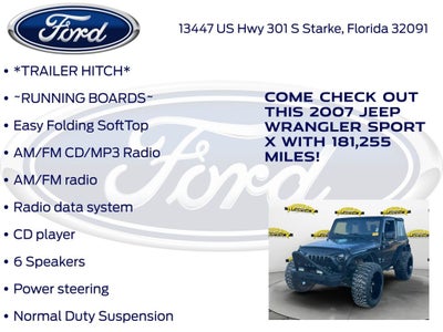 2007 Jeep Wrangler X