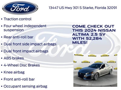 2024 Nissan Altima 2.5 SV