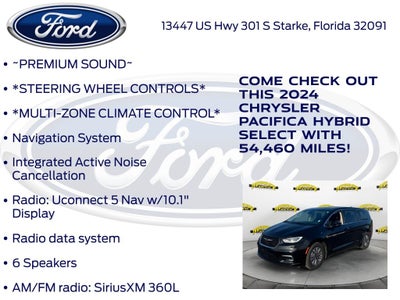 2024 Chrysler Pacifica Hybrid Select