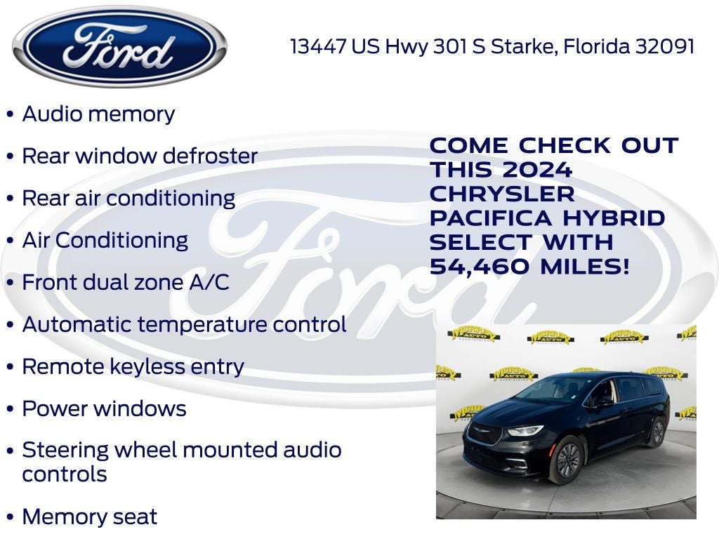 2024 Chrysler Pacifica Hybrid Select