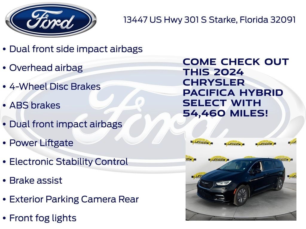 2024 Chrysler Pacifica Hybrid Select