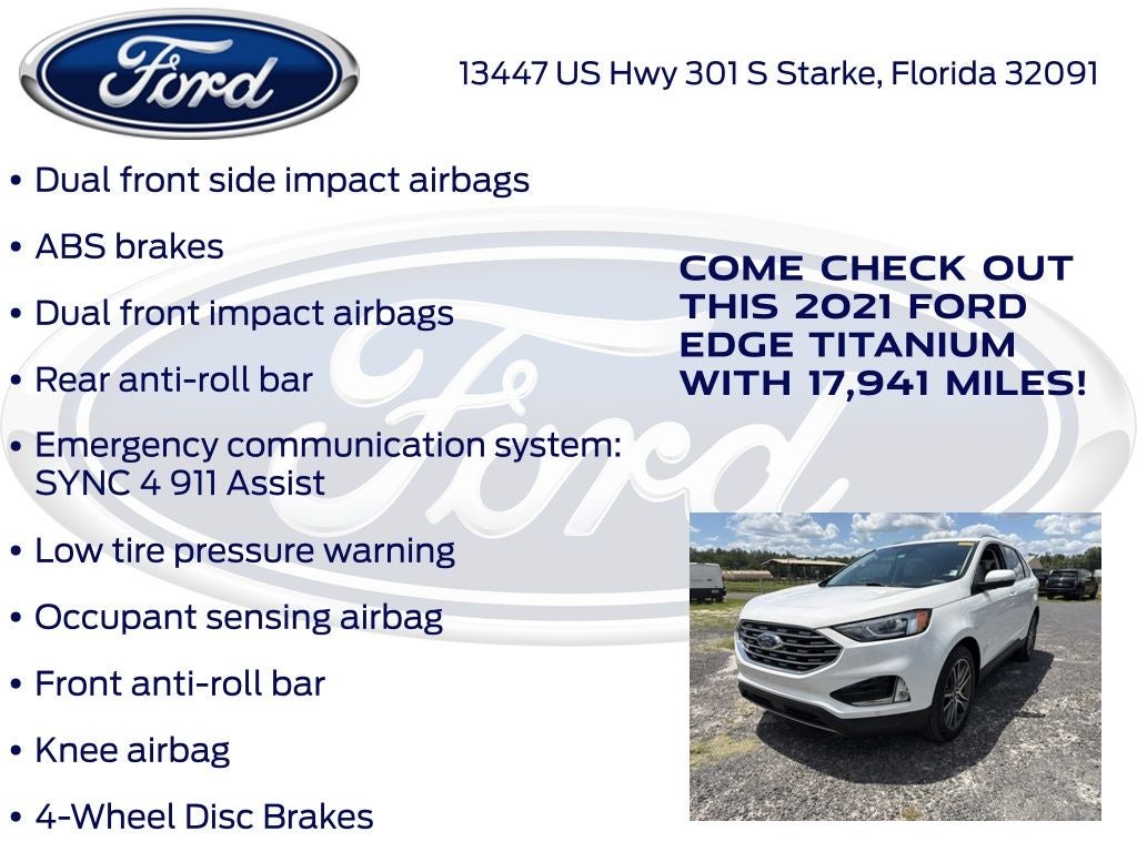 2021 Ford Edge Titanium