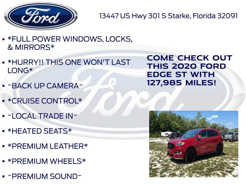 2020 Ford Edge ST