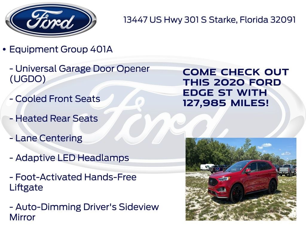 2020 Ford Edge ST
