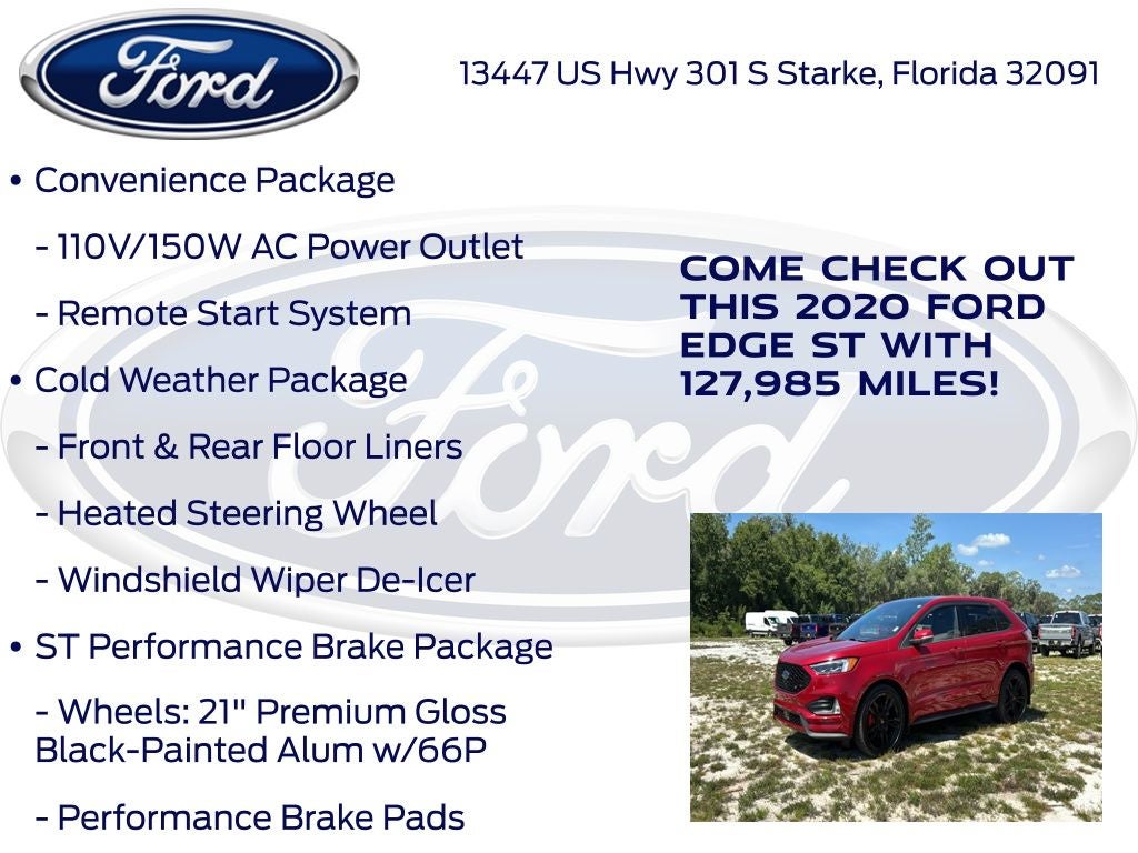 2020 Ford Edge ST