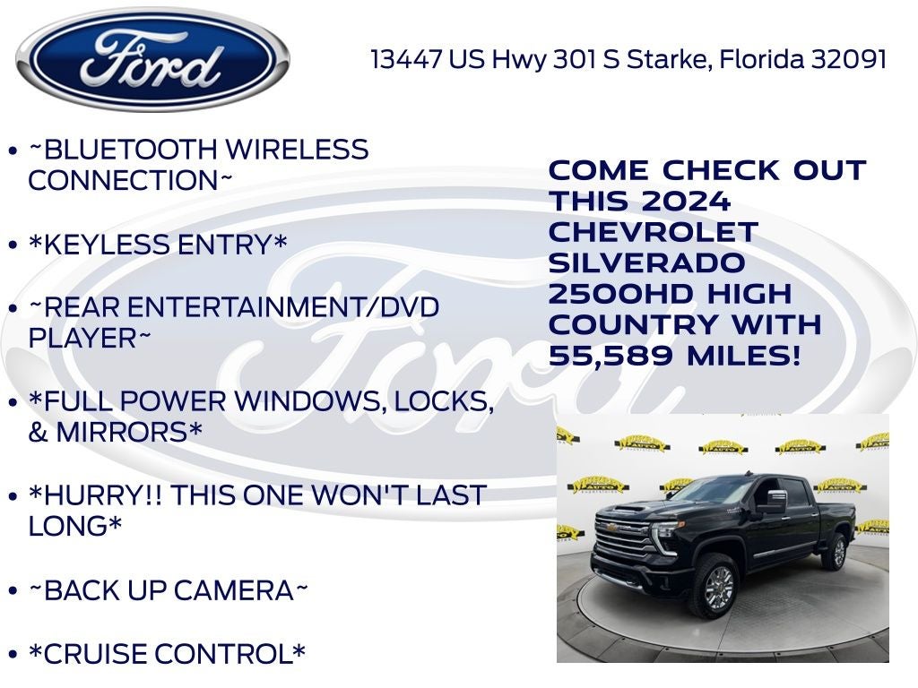 2024 Chevrolet Silverado 2500HD High Country