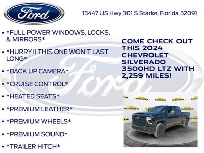 2024 Chevrolet Silverado 3500HD LTZ