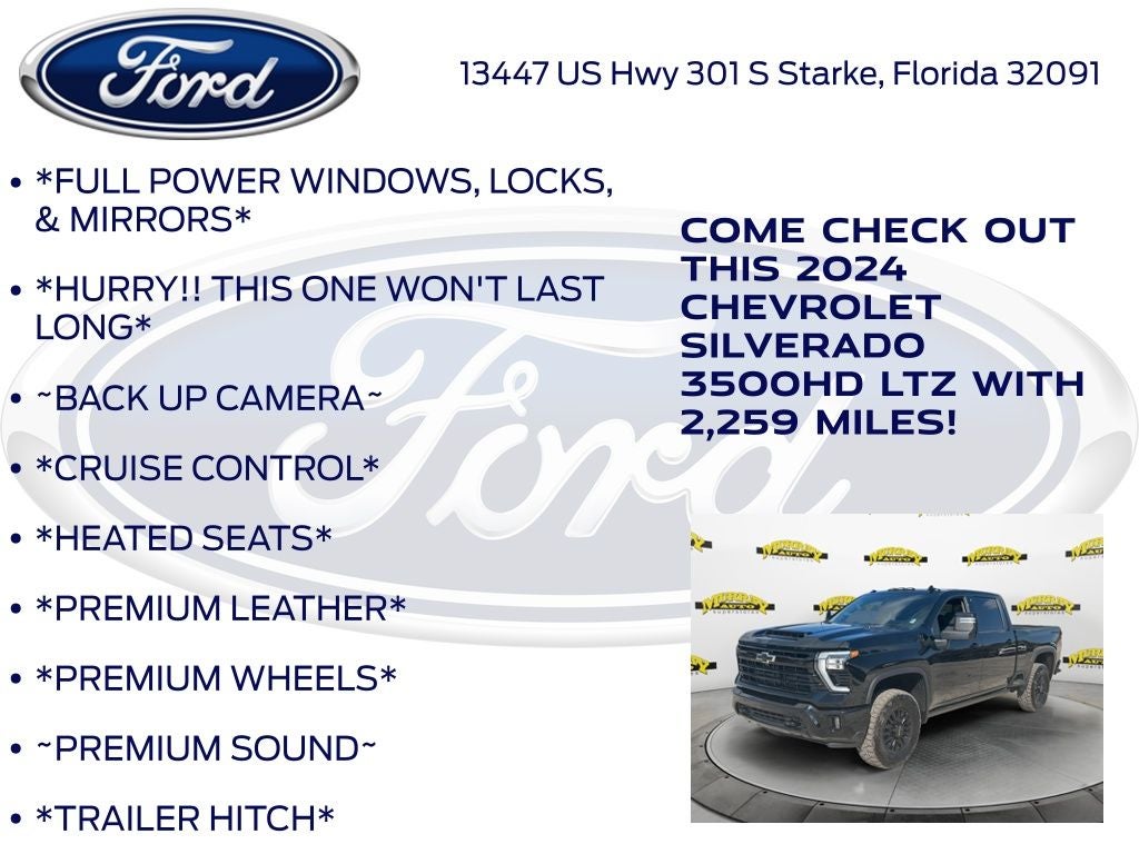 2024 Chevrolet Silverado 3500HD LTZ