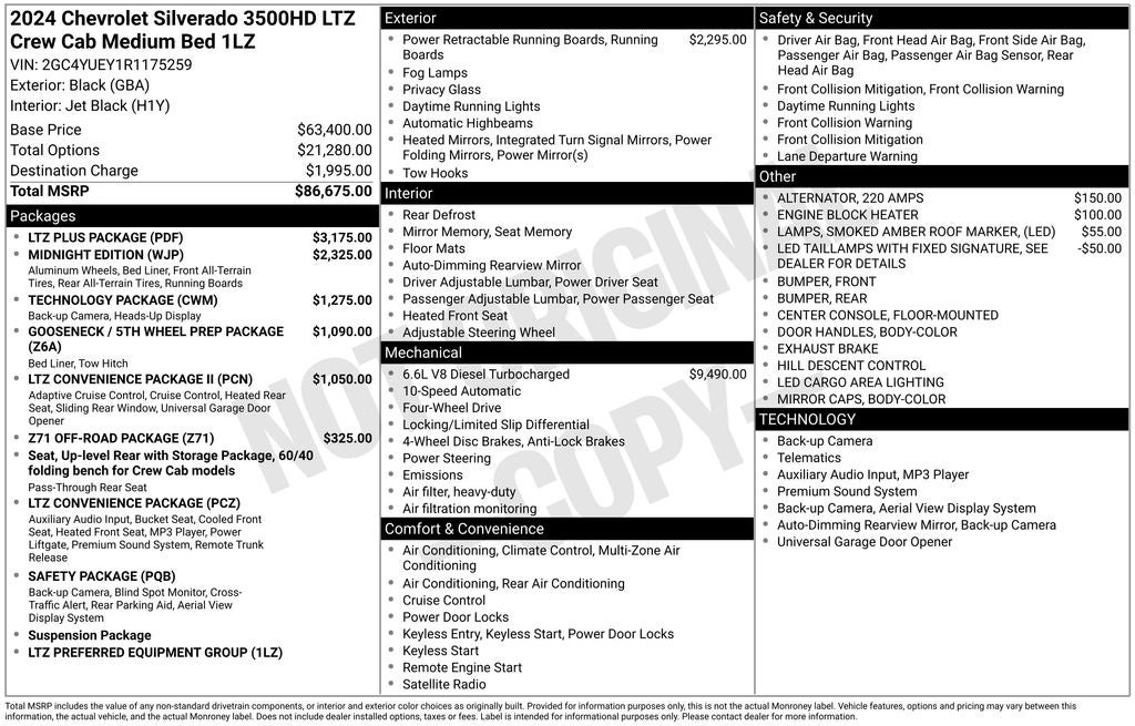 2024 Chevrolet Silverado 3500HD LTZ