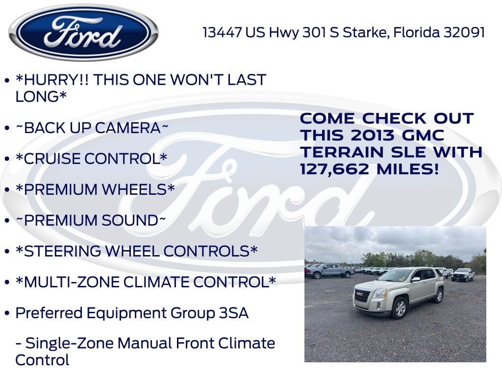 2013 GMC Terrain SLE-1