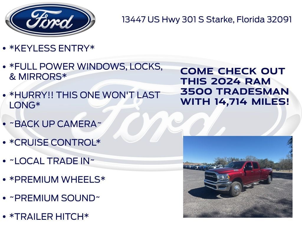 2024 RAM 3500 Tradesman