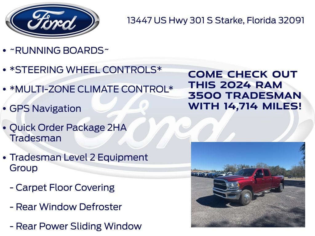 2024 RAM 3500 Tradesman