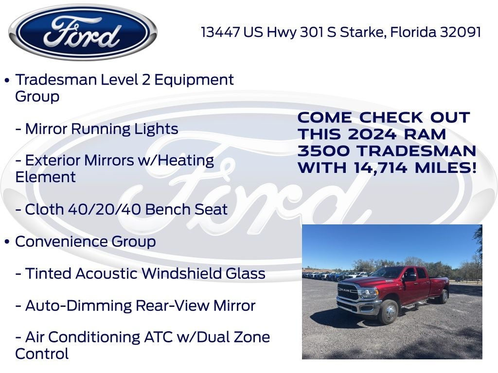 2024 RAM 3500 Tradesman
