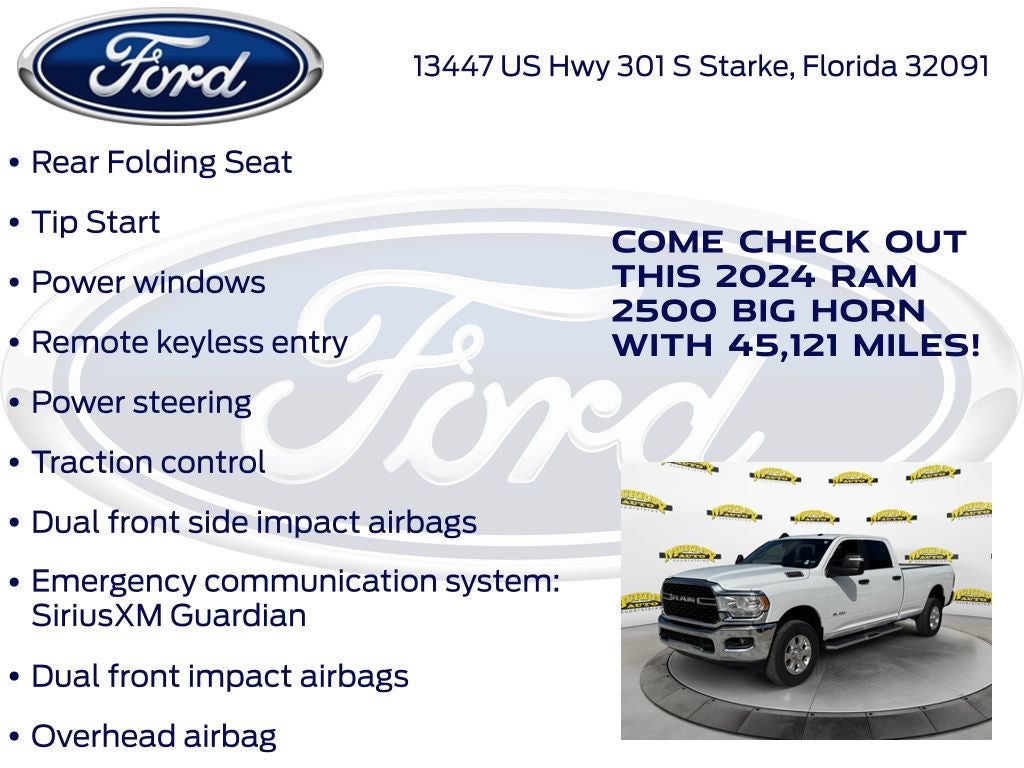 2024 RAM 2500 Big Horn