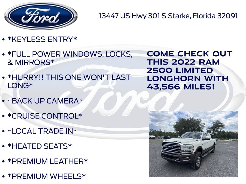 2022 RAM 2500 Longhorn