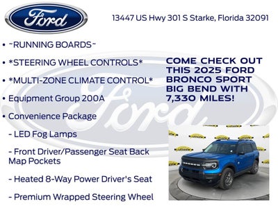 2025 Ford Bronco Sport Big Bend