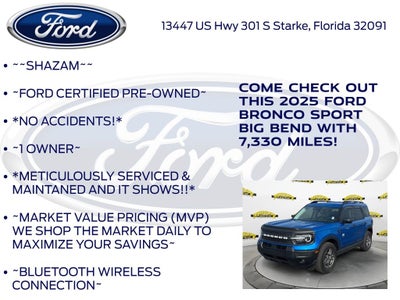 2025 Ford Bronco Sport Big Bend