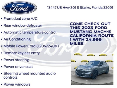 2023 Ford Mustang Mach-E California Route 1