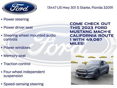 2023 Ford Mustang Mach-E California Route 1