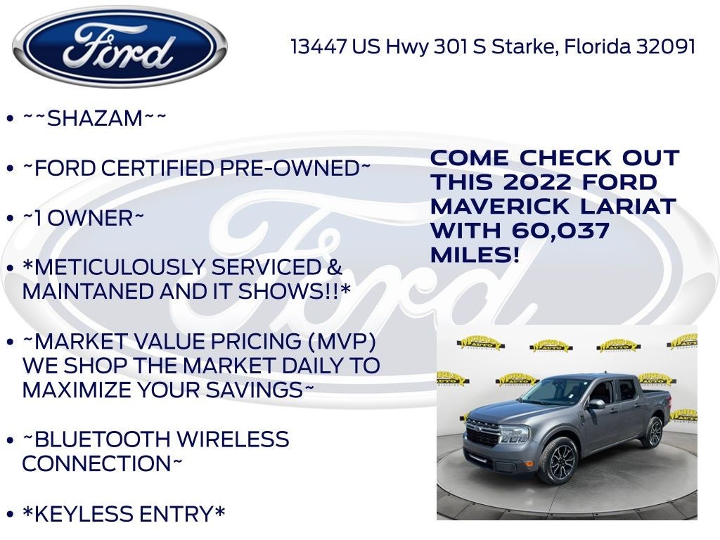 2022 Ford Maverick Lariat