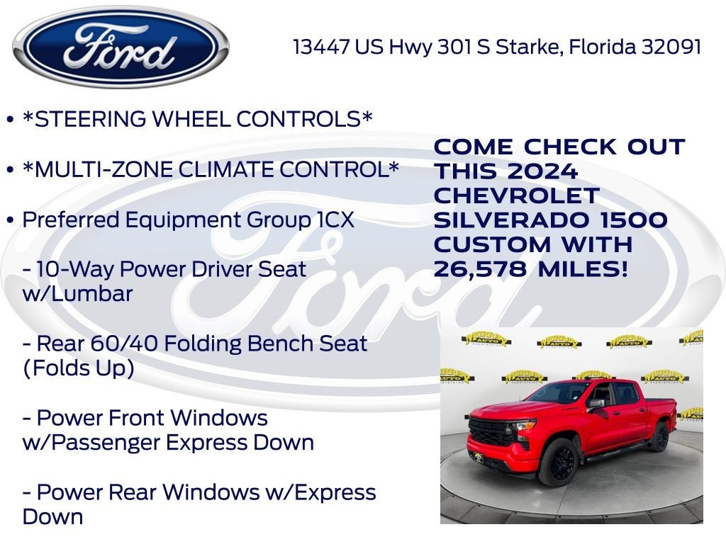 2024 Chevrolet Silverado 1500 Custom