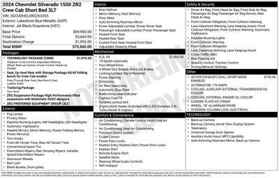 2024 Chevrolet Silverado 1500 ZR2
