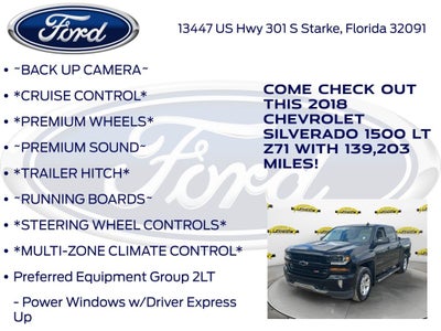 2018 Chevrolet Silverado 1500 LT LT2