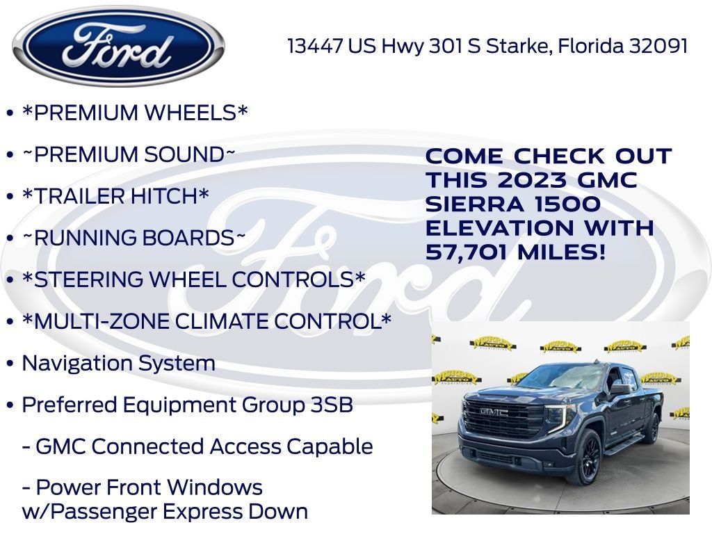 2023 GMC Sierra 1500 Elevation