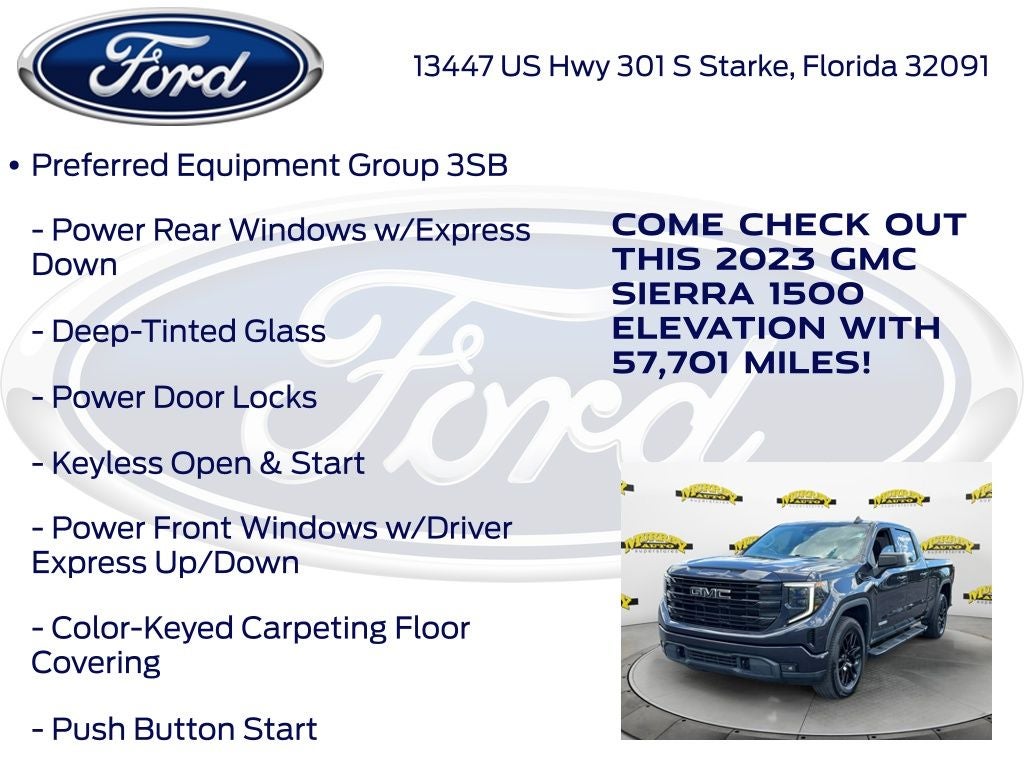 2023 GMC Sierra 1500 Elevation