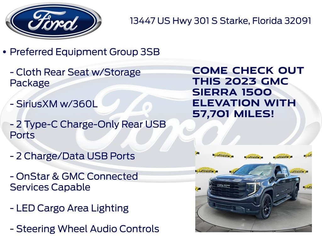 2023 GMC Sierra 1500 Elevation